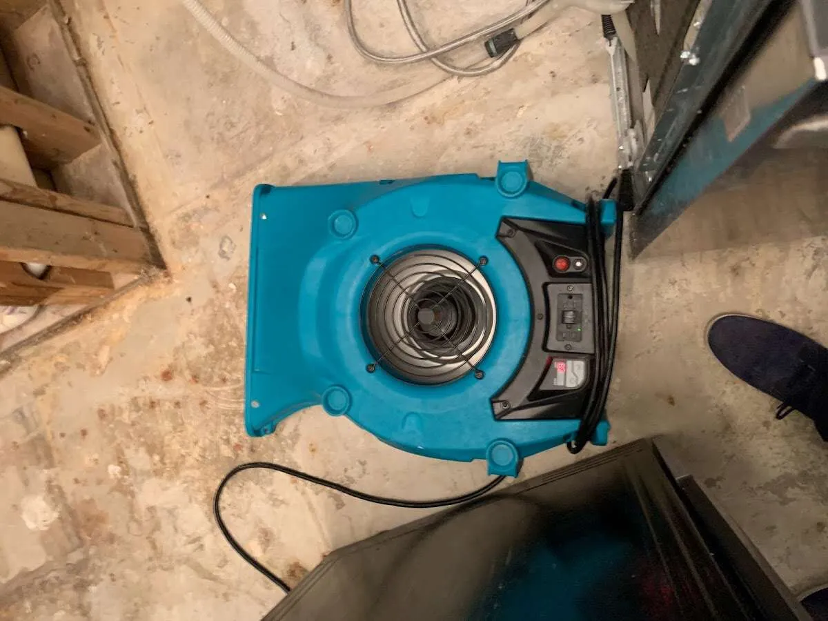 Air mover drying equipment for Mold Remediation & Removal in West Carrollton